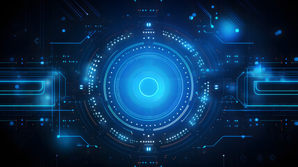 Abstract technology background Hi-tech communication concept futuristic digital innovation background vector illustration