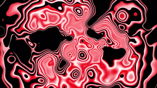 Mixture of black, Luxury abstract fluid art in alcohol ink technique. Red and navy contrast abstract background. Trendy pattern for textiles and interior.