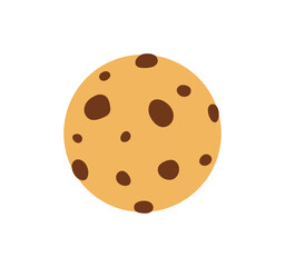 Cookie icon. Vector cookie illustration.