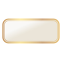 gold rectangle frame background