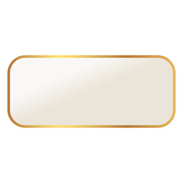 gold rectangle frame background