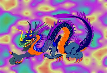 Dragon symbol of China №4