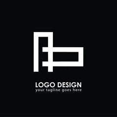 ND ND Logo Design, Creative Minimal Letter ND ND Monogram