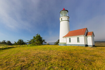 Fototapeta na wymiar Cape Blanco Lighthouse, Oregon, USA