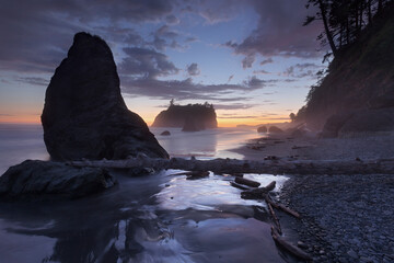 Ruby Beach, Olympic National Park, Washington, USA