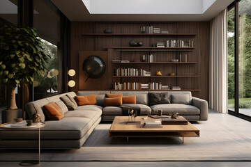 contemporary living room family lounge