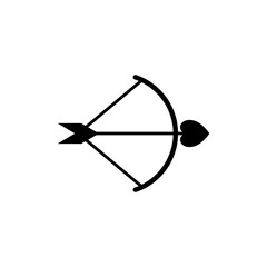 love arrow icon vector design in trendy style
