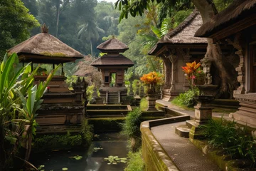 Papier peint photo autocollant rond Bali Bali Escapes: A Visual Odyssey into Tropical Paradise