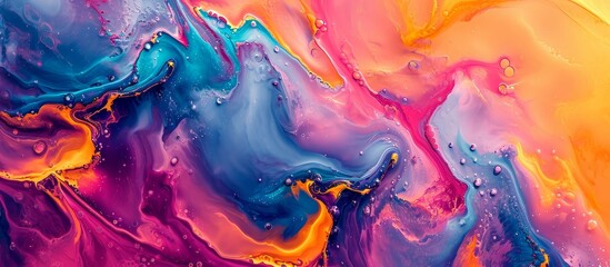 Vibrant Abstract Artwork on Colorful Background: A Captivating Display of Artwork, Abstract Shapes, and Mesmerizing Backgrounds