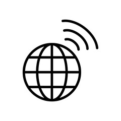 artificial intelligence icon vector design in trendy style