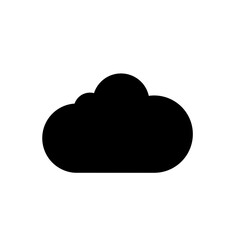 cloud icon vector design in trendy style
