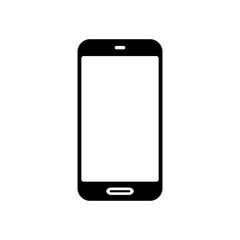 hand phone icon vector design in trendy style