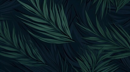 seamless background with coniferous branches pattern, coniferous, fir, 