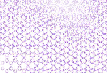 Light purple vector pattern with spheres.