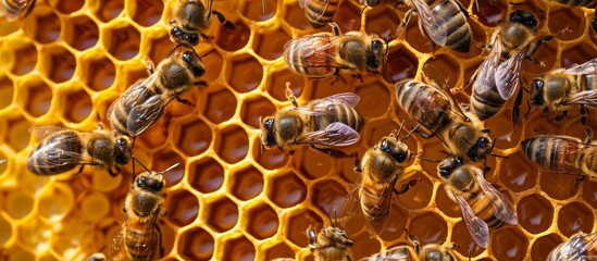 Busy Beekeeper Lays Frames, Creates Enchanting Honeycombs in Beekeeperly Fashion