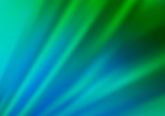 Light Blue, Green vector pattern with narrow lines. Decorative shining illustration with lines on abstract template. Smart design for your business advert.