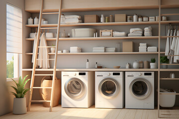 laundry room with a stackable washer and dryer 