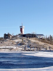 Wanderung zum Wurmberg bei Braunlage im Harz im Winter