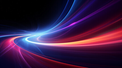 Abstract representation of a cosmic pulsar emitting rhythmic waves of cosmic energy