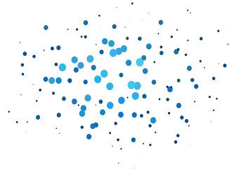 Light BLUE vector layout with circle shapes.