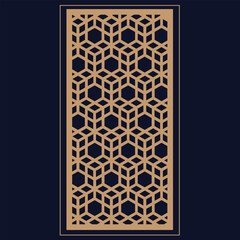 Vector set jali design for jali laser cnc graphic