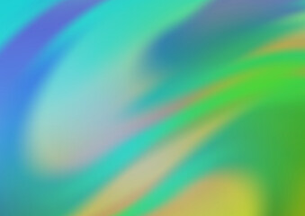 Obraz premium Light Blue, Green vector blurred shine abstract pattern. Shining colorful illustration in a Brand new style. The template for backgrounds of cell phones.