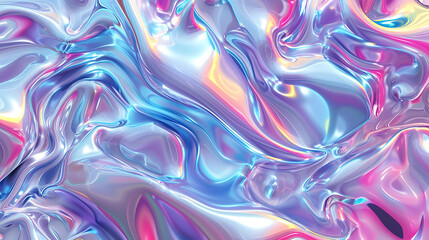 Metallic Swirls Background