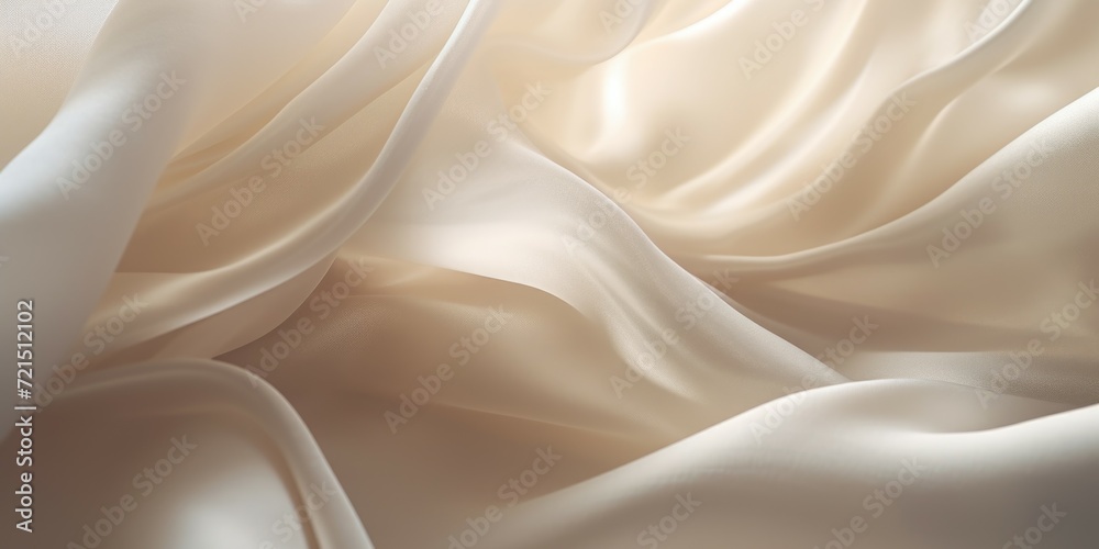 Aufkleber White fabric captured in a close-up view. Versatile and suitable for various uses