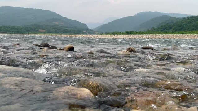 Sada Pathor, Bholaganj, Sylhet. Tourism in Bangladesh.