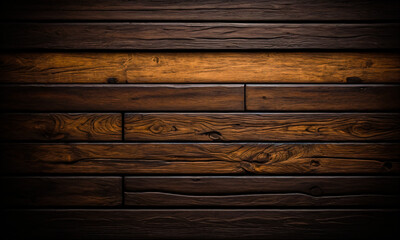 Rustic Wallpaper, Dark Aged Wooden Planks, Texture, Pattern, Vintage