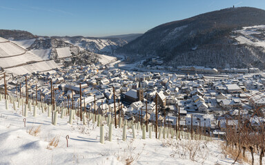 Dernau an der Ahr im Winter