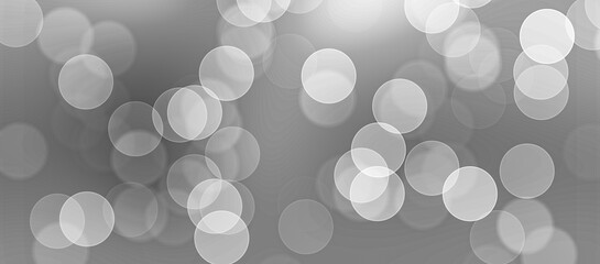 white background with bokeh design abstract illustration