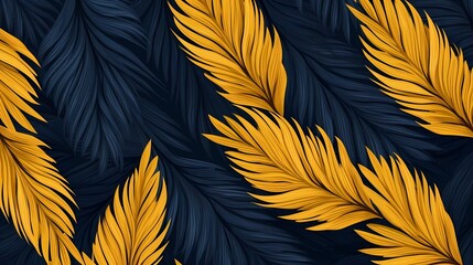 seamless background with coniferous branches pattern, coniferous, fir, 