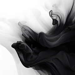 black and white background smoke