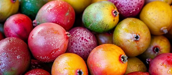 Fresh Raw Organic Passi Fruit: Ready to Eat the Freshness, Rawness, and Organicism of Passi Fruit in Every Bite