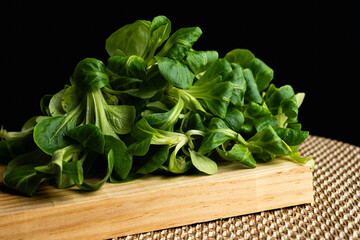 salad leaf, green,  background, fresh