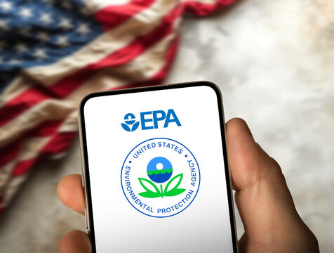 United States Environmental Protection Agency displayed on smartphone