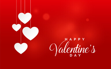 Happy Valentines Day Vector Illustration Design 