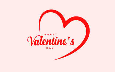 Happy Valentines Day Vector Illustration Design 