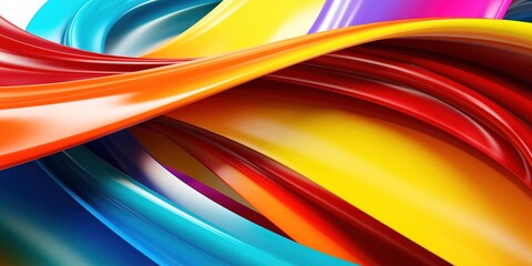 abstract colorful background with waves, curve wallpaper