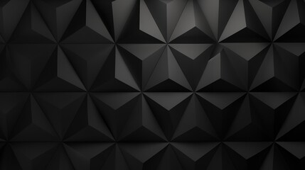 dark black abstract geometric background, luxury pattern texture