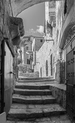 Te Aviv - Little aisle of old Jaffa