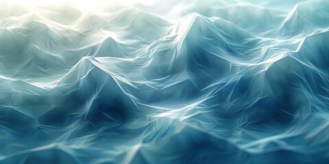 abstract blue background with waves