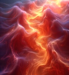 abstract background with fire