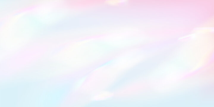 A set of colourful vector lens, crystal rainbow  light  and  flare transparent effects.Overlay for backgrounds.Triangular prism concept.