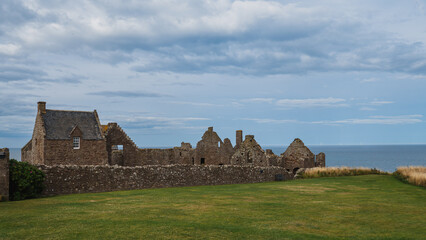 Dunnottar Castle in Aberdeenshire, Scottland