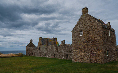 Fototapeta na wymiar Dunnottar Castle in Aberdeenshire, Scottland