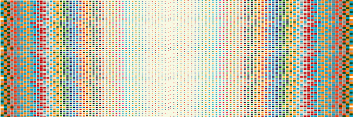 Obraz premium Abstract dot pattern halftone style background and texture. vector
