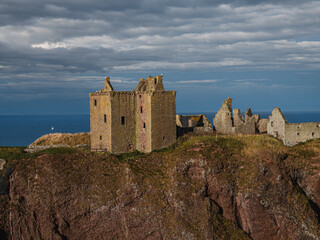 Dunnottar Castle in Aberdeenshire, Scottland