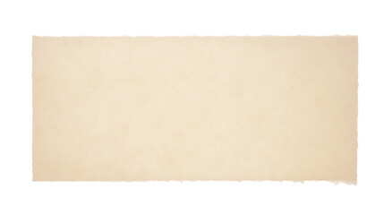 PNG Torn empty beige pieces texture old craft paper isolated on transparent background.